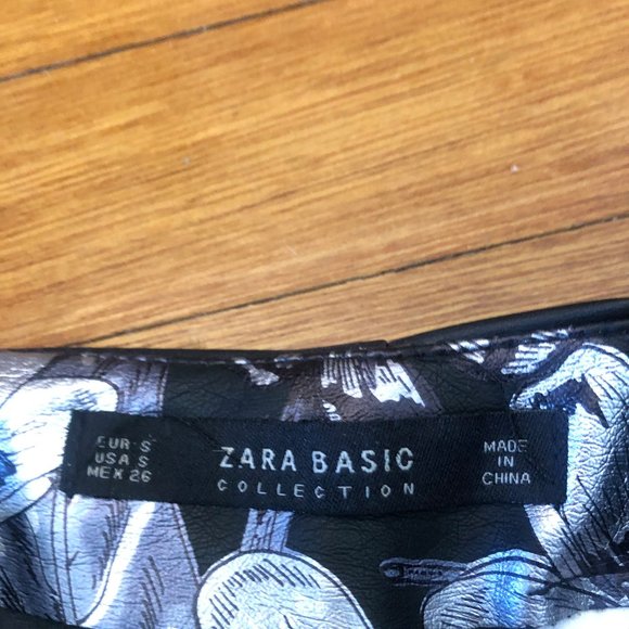 Zara Leather Skirt - Picture 3 of 3